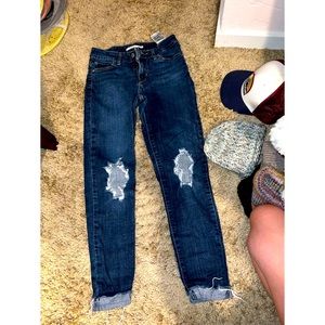 Levi’s 711 Ripped Jeans